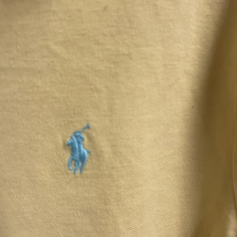 Ralph Lauren Mens Yellow Polo Shirt Size XL Classic Preppy Casual Golf